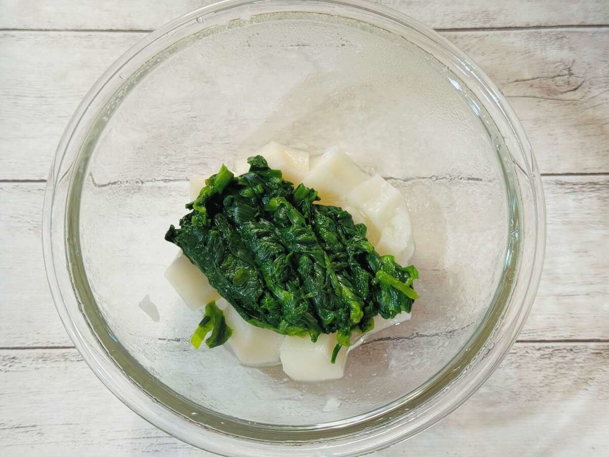 平野レミさん考案『ニラ餅』