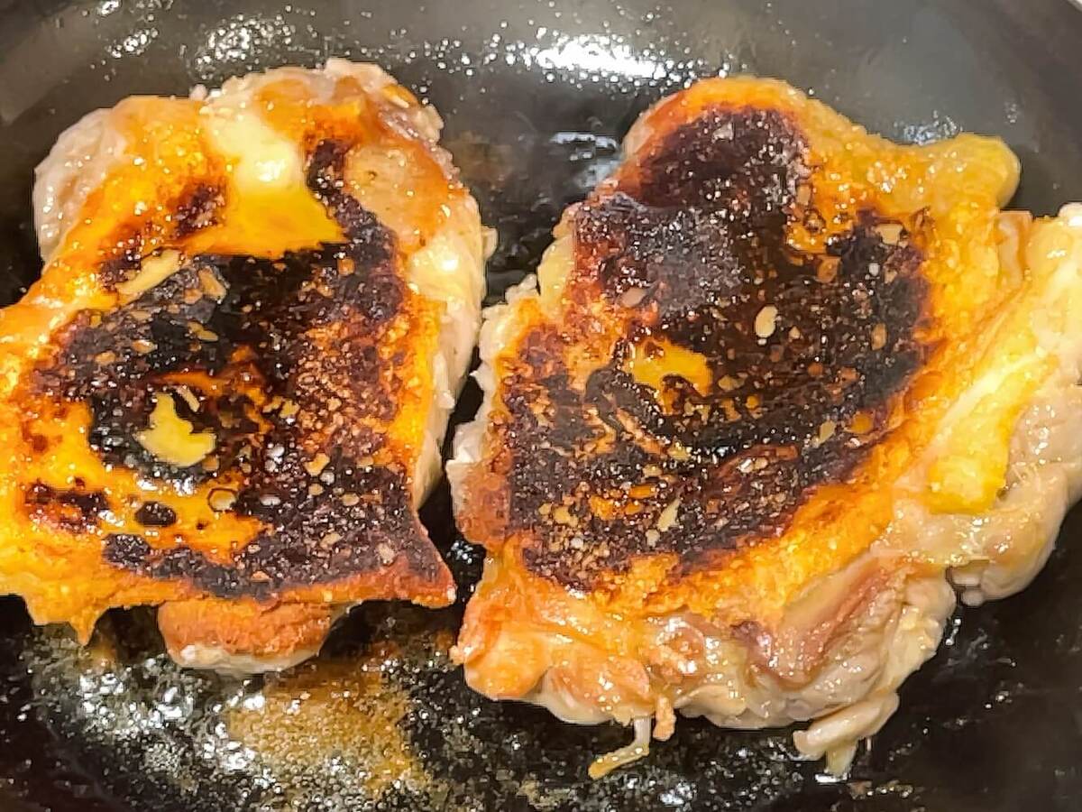 鶏の洋風おろしソース