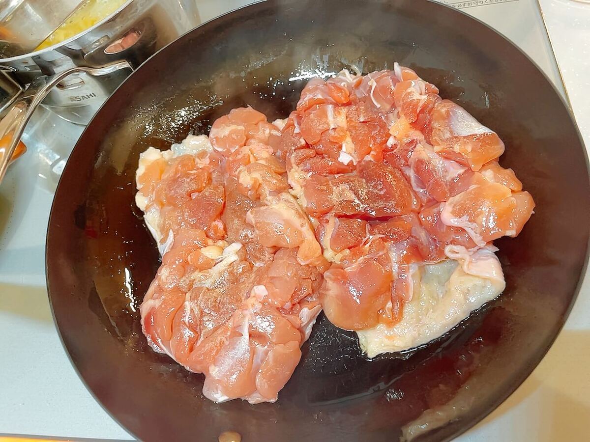 鶏の洋風おろしソース
