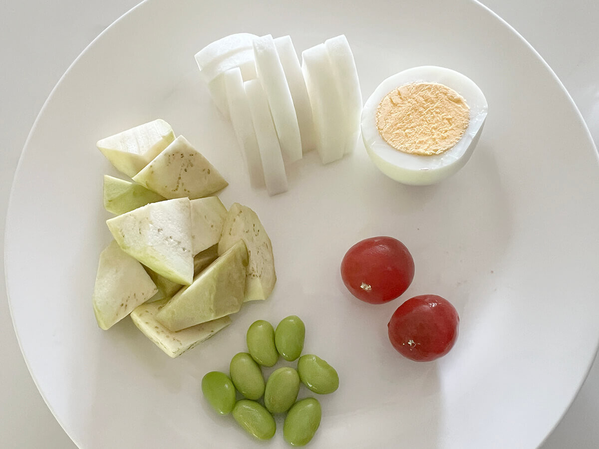 夏野菜の冷やしおでん