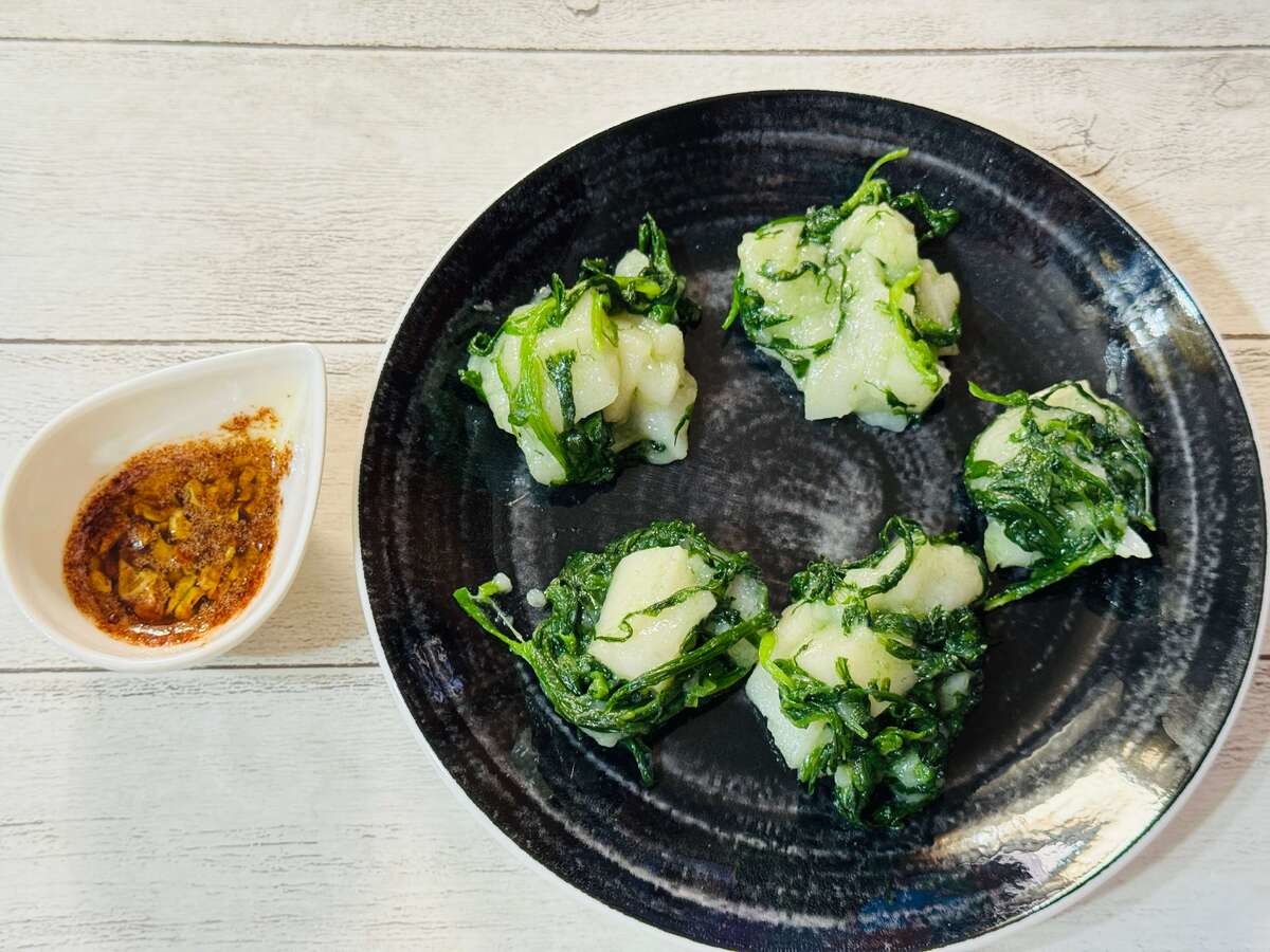 平野レミさん考案『ニラ餅』