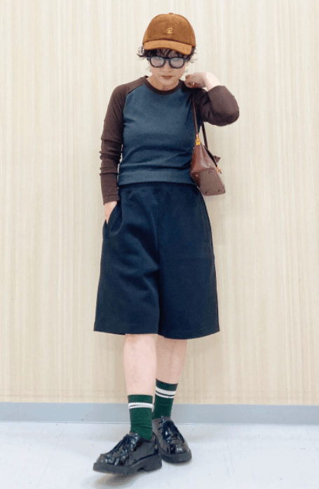 ユニクロの「スウェットワイドショーツ」