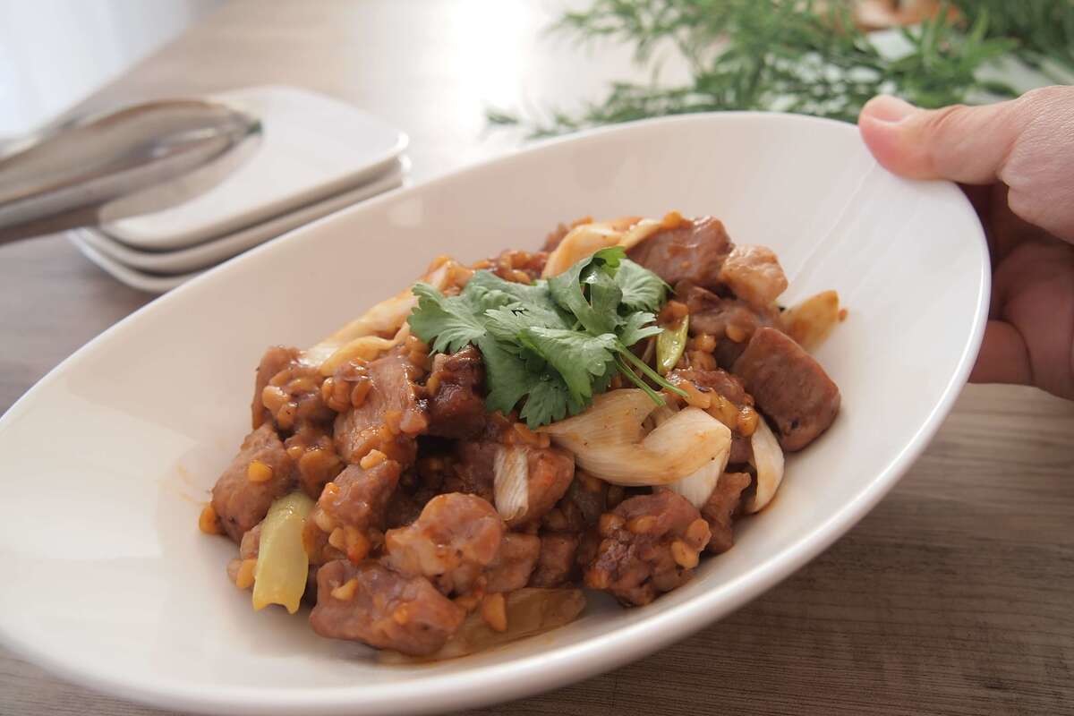 ごじテレChu!「豚肉と納豆の中華蒸し」のレシピ