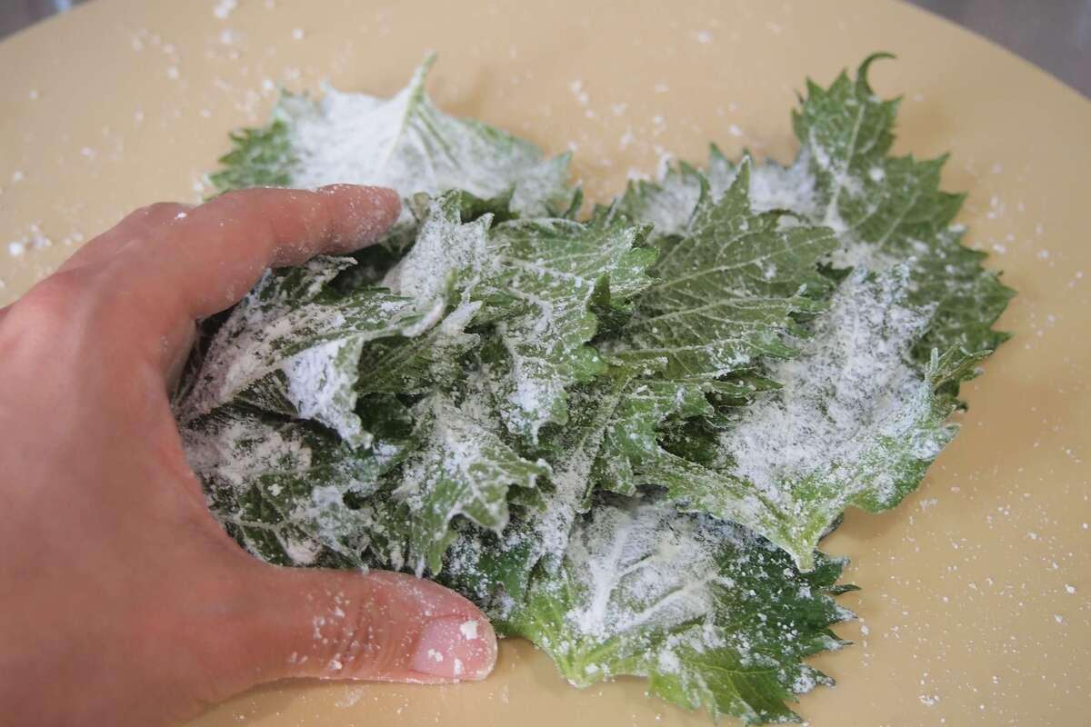 大葉が主役！簡単副菜レシピ「大葉の黄金焼き」