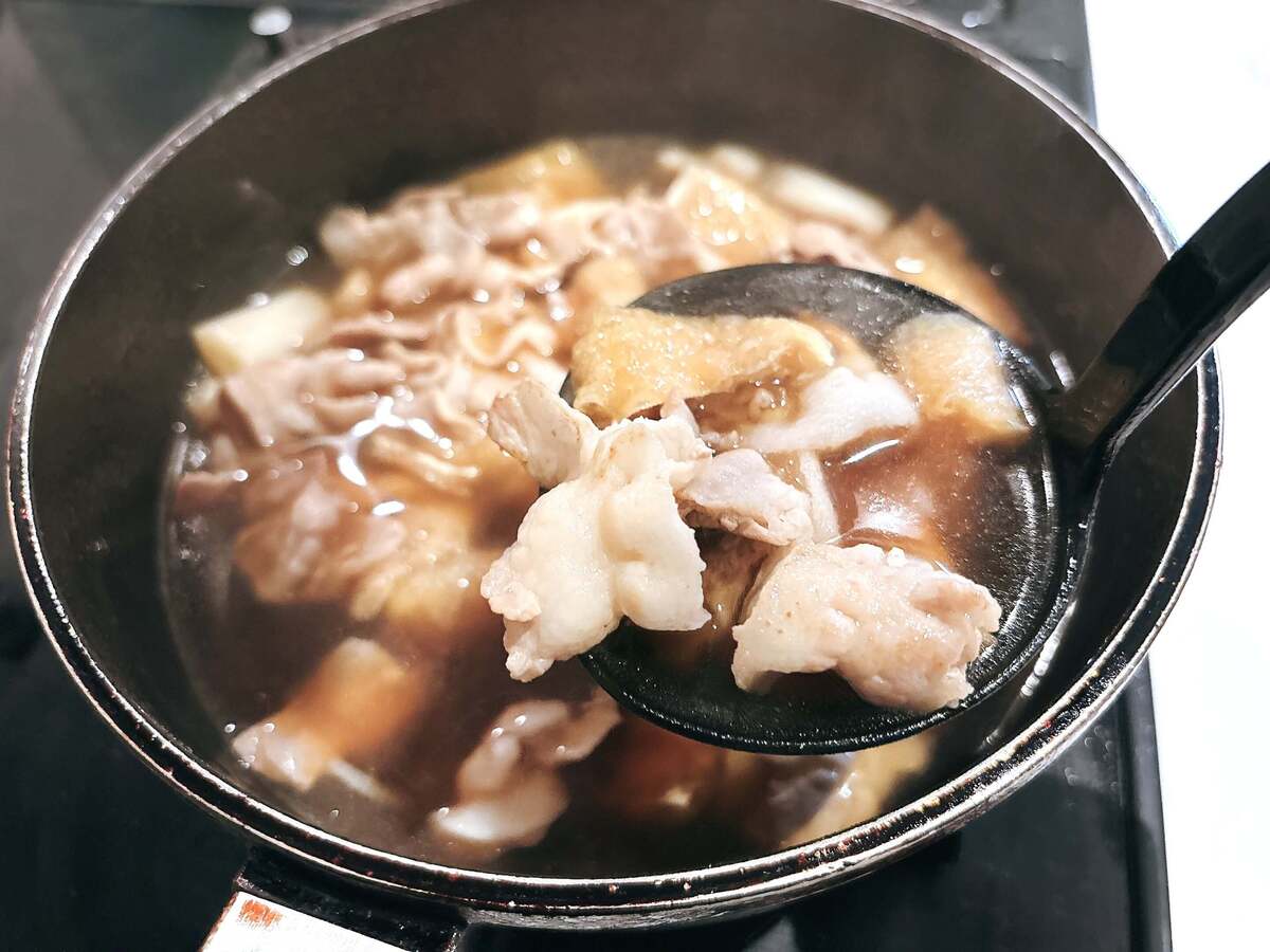 キッコーマン公式「肉汁うどん」