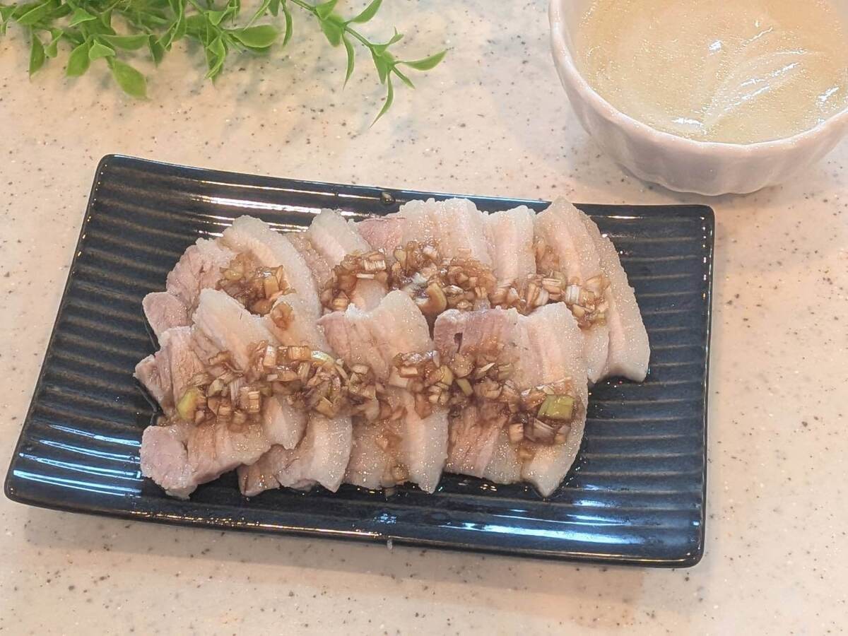 ゆで豚