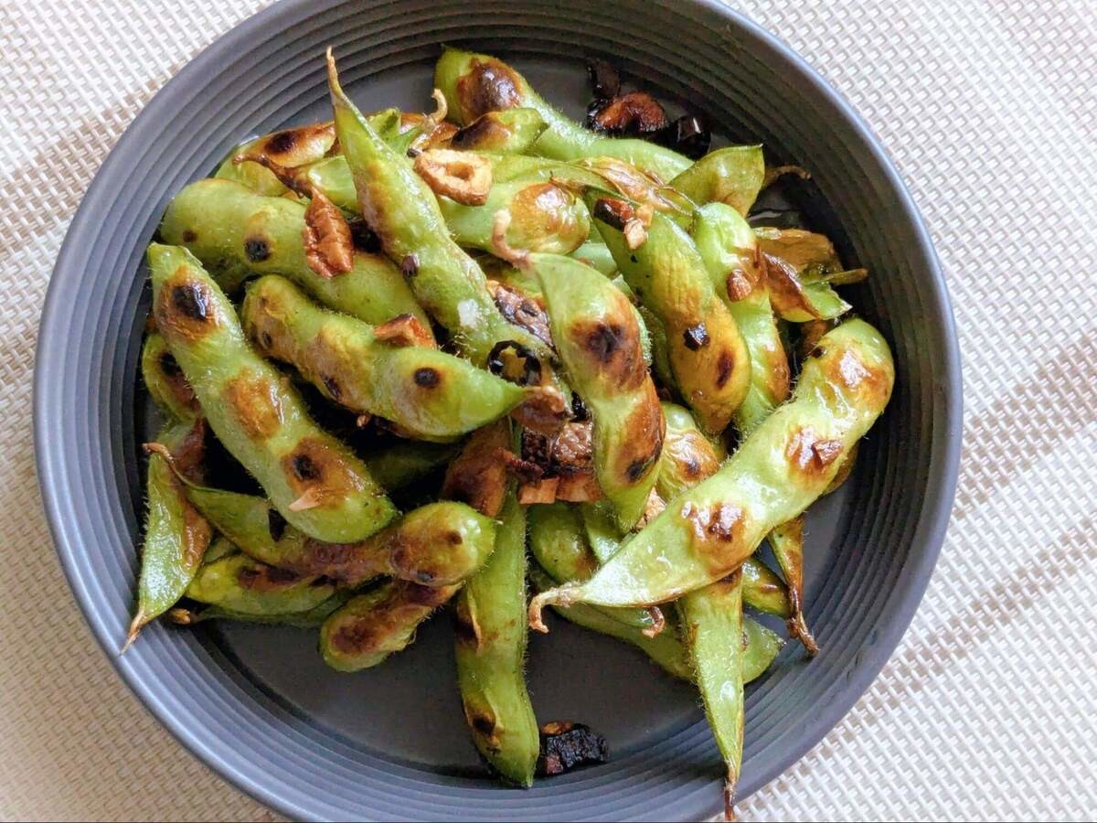 岩崎ファーム公式「焼き枝豆」のレシピ