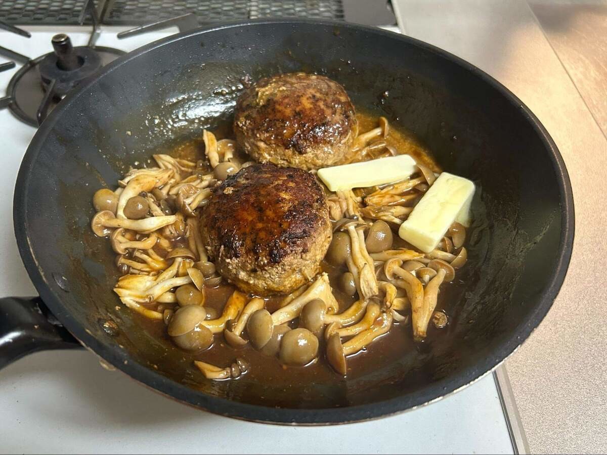 三國シェフ「煮込みハンバーグ」のレシピ
