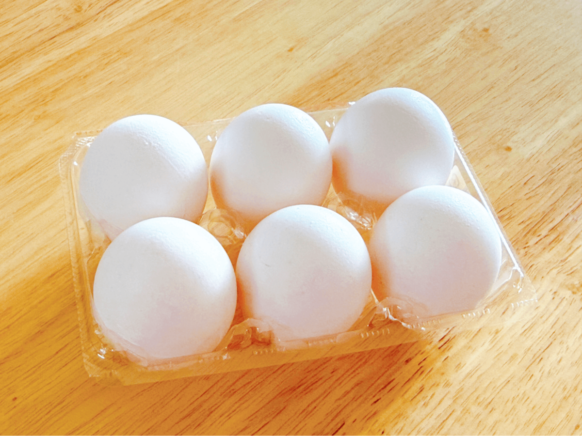 オープンオムライスの梅みそソース