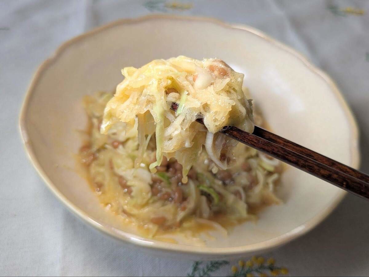無限納豆キャベツ