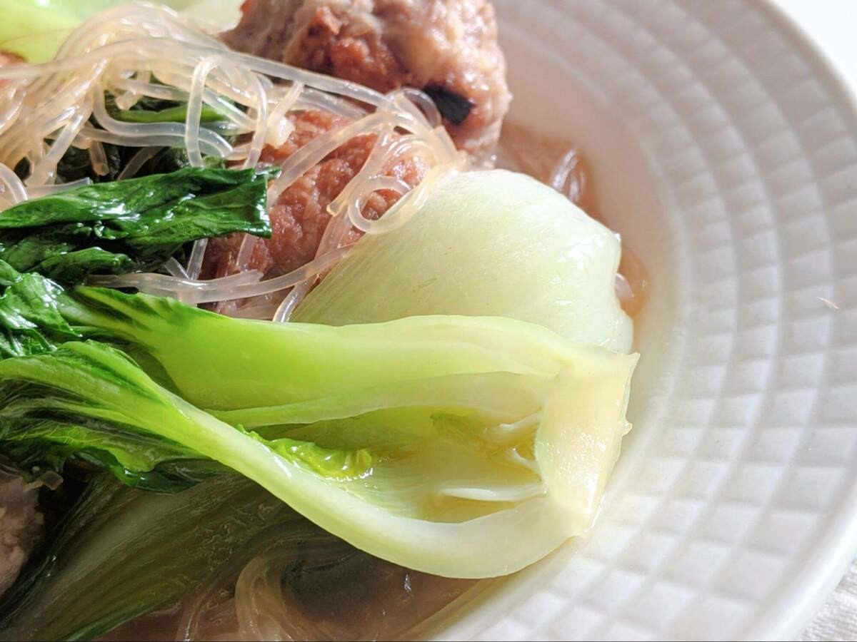 河野雅子さん「肉だんごの中国風煮物」