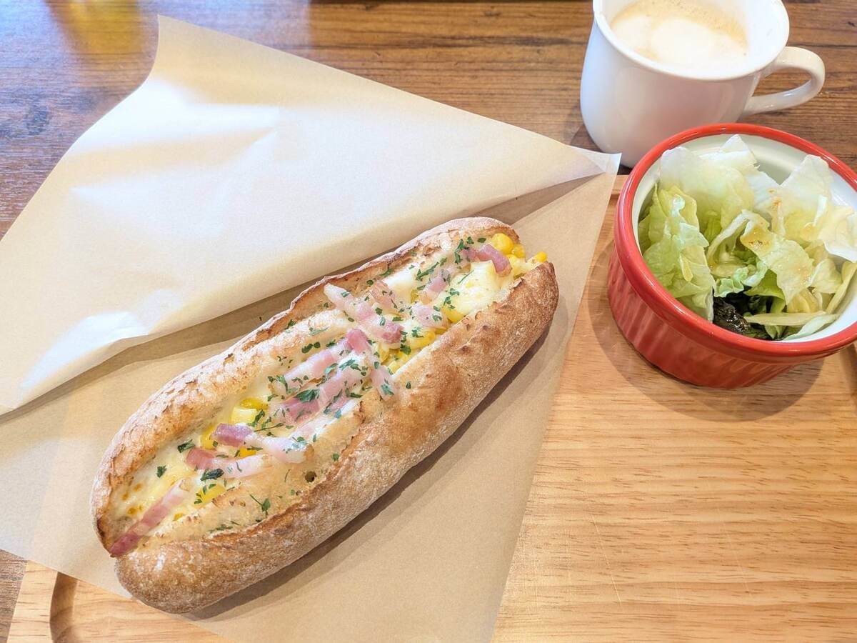 オリーブの丘のモーニング