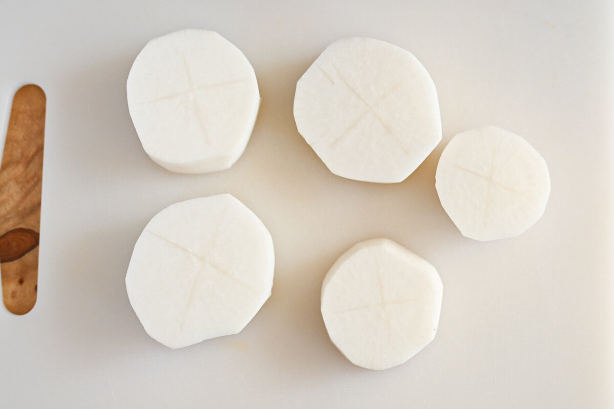 レンジで簡単！大根の下処理方法