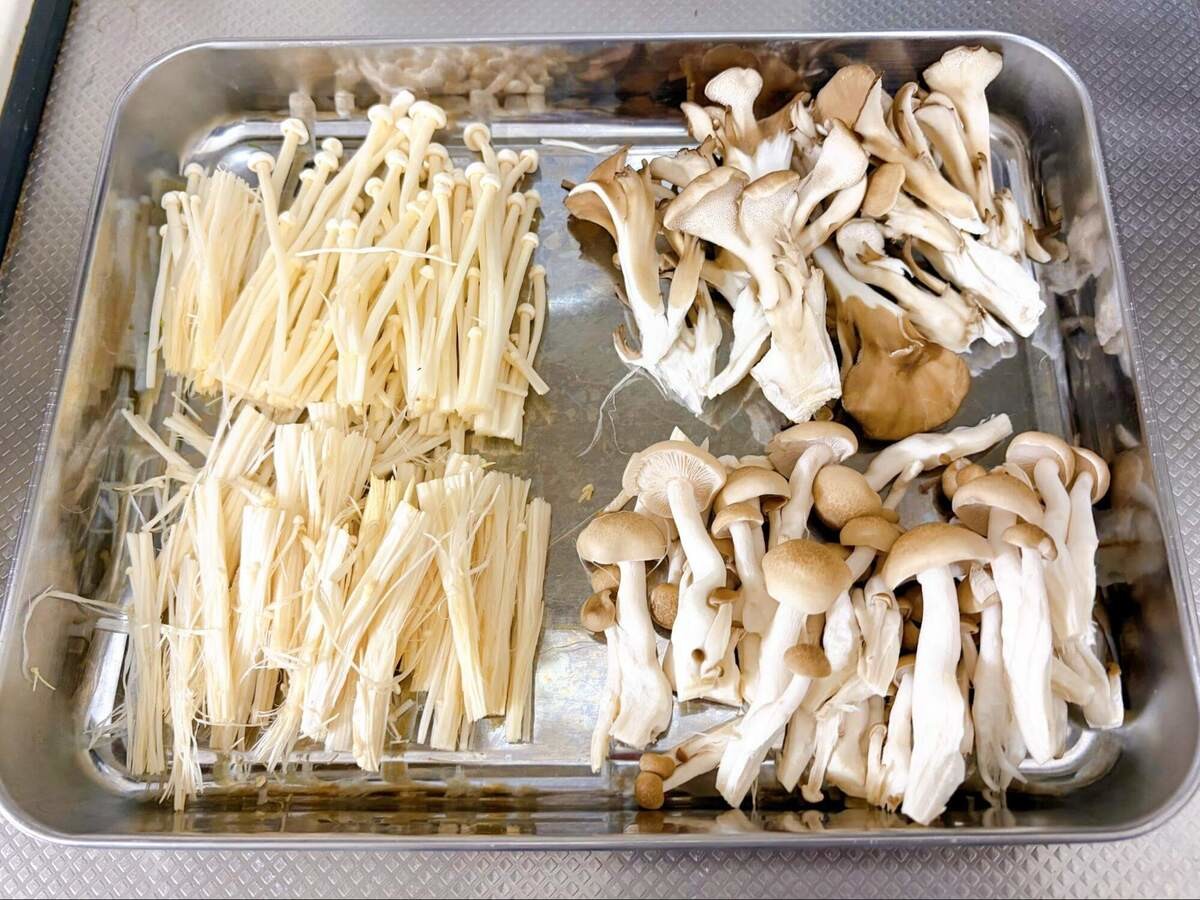 明太きのこ炊き込み御飯