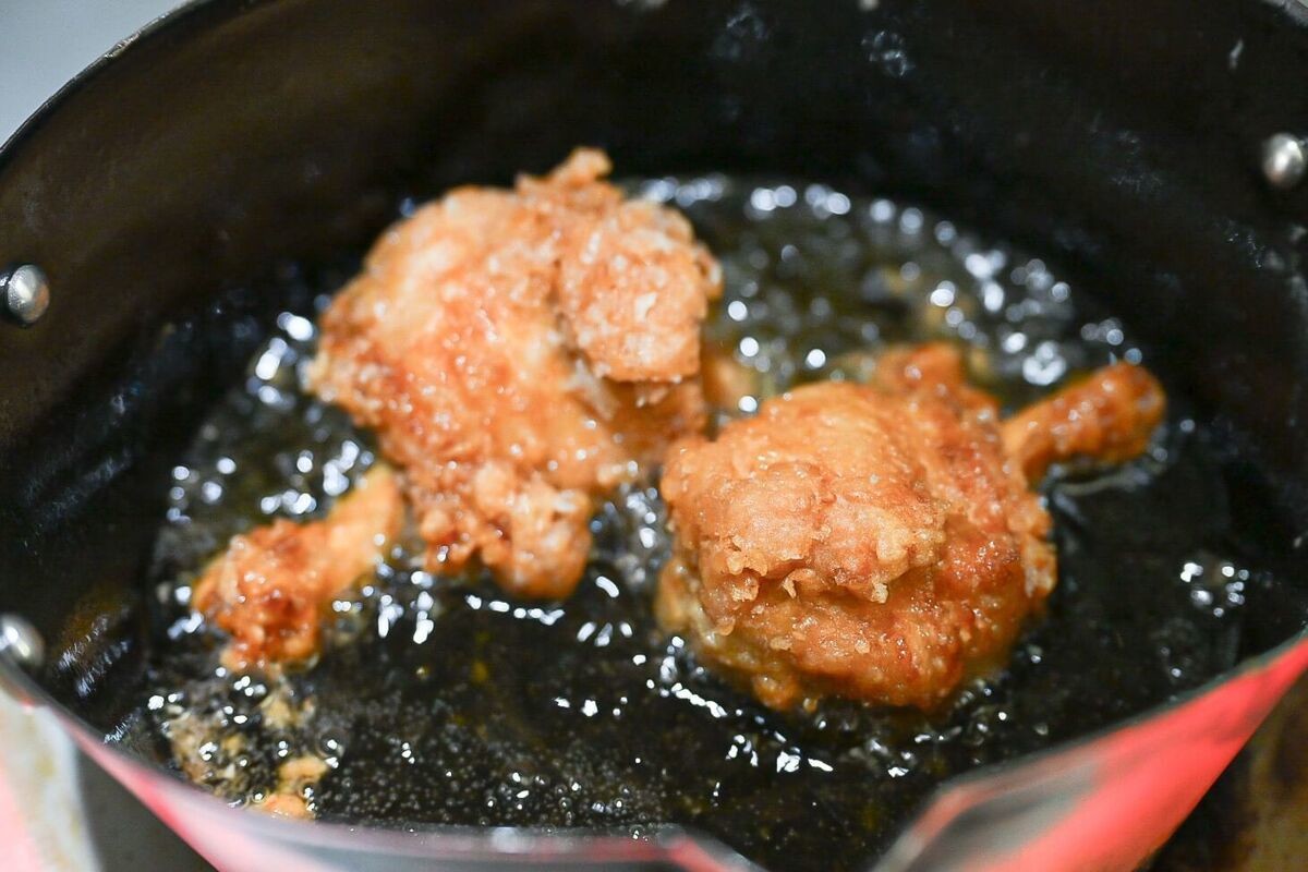 カリッと食感！チューリップ唐揚げ