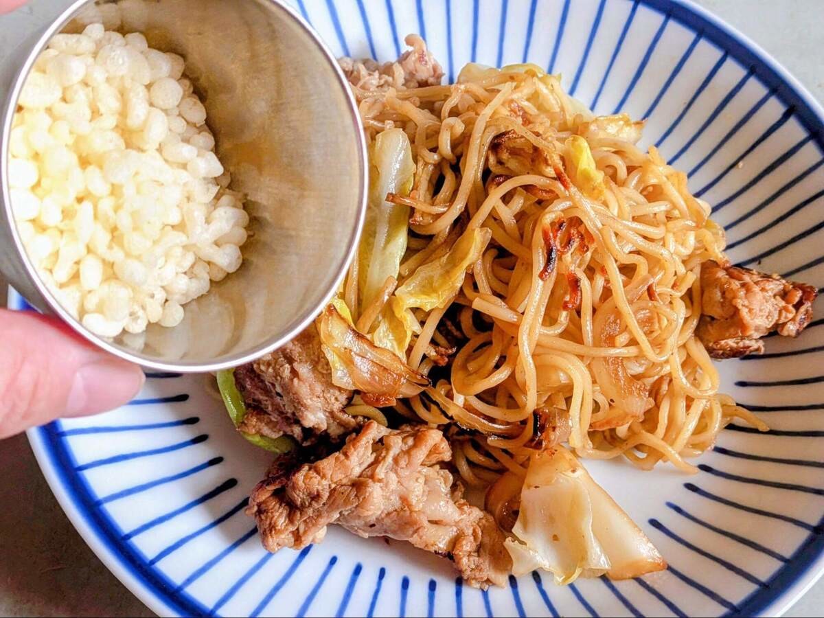 ソース＆しょうゆ焼きそば