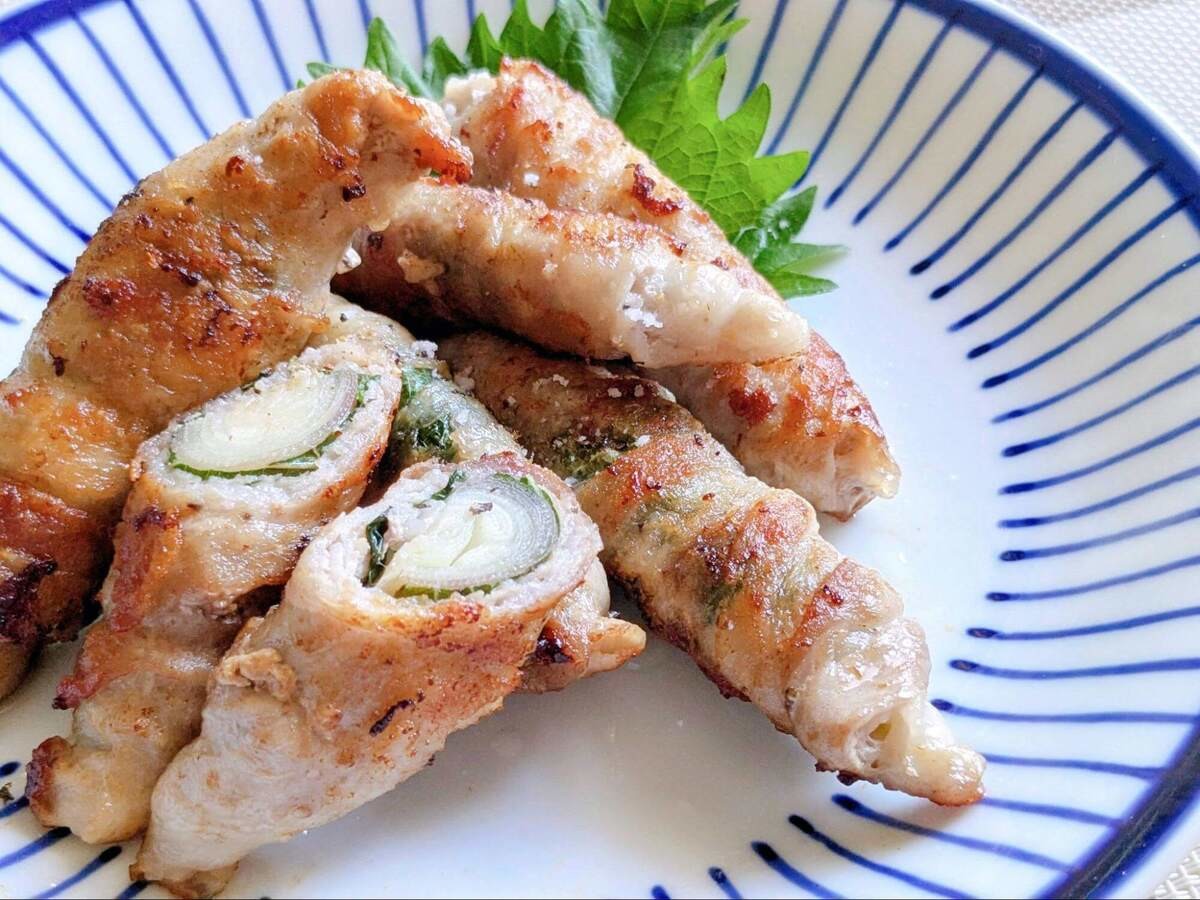 UMAMITable /女将のおうちご飯さん「みょうがの豚巻き」