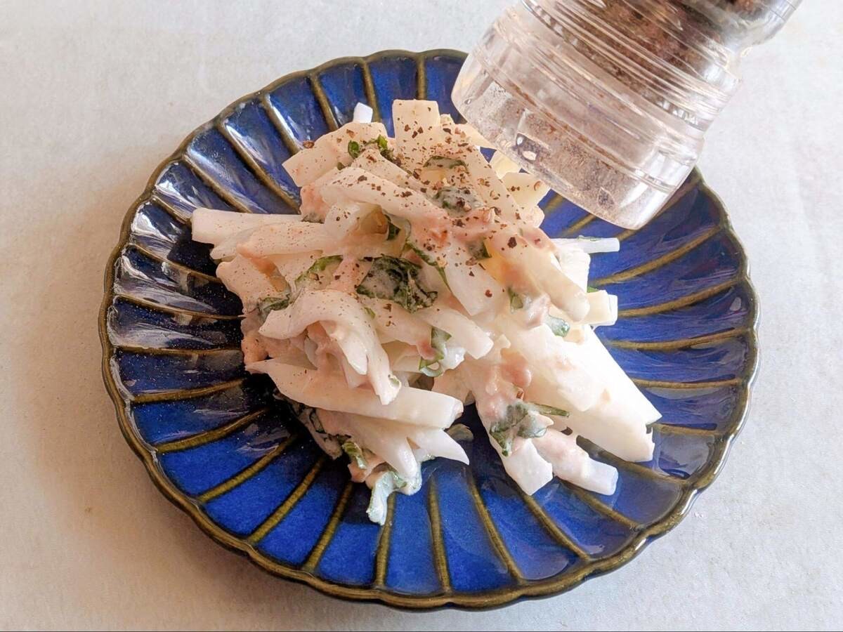 和田明日香さん「大根ツナマヨサラダ」