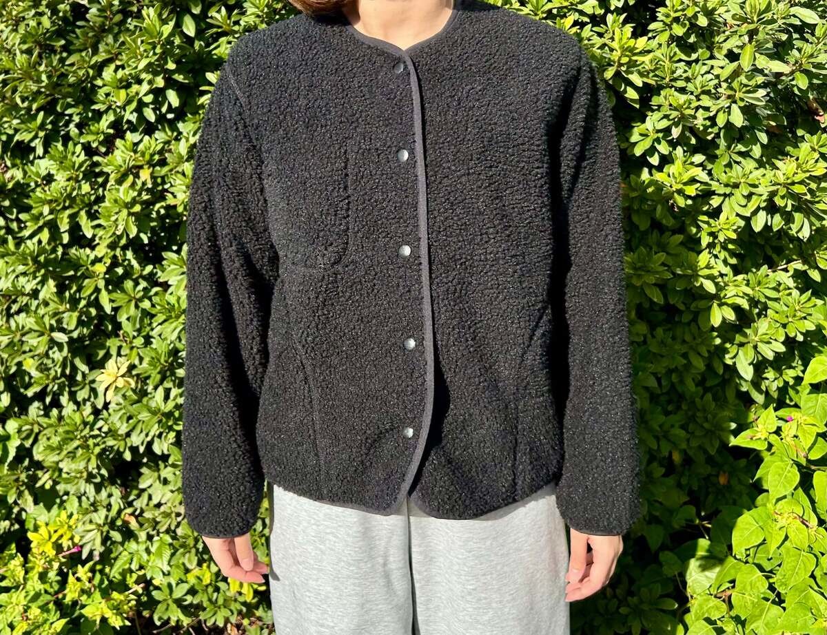 ワークマン「レディースボアフリースカーデガン」