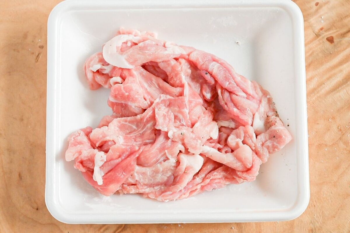 豚こまパン粉焼き