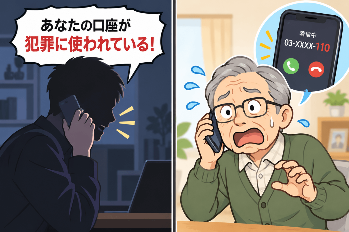 実家の父が詐欺電話に騙されそうに