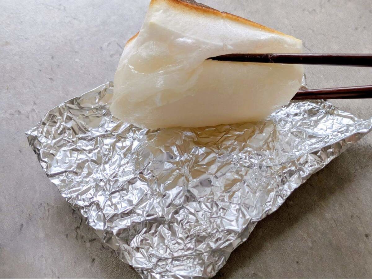 くっつかないのはどれ？お餅の焼き方決定戦