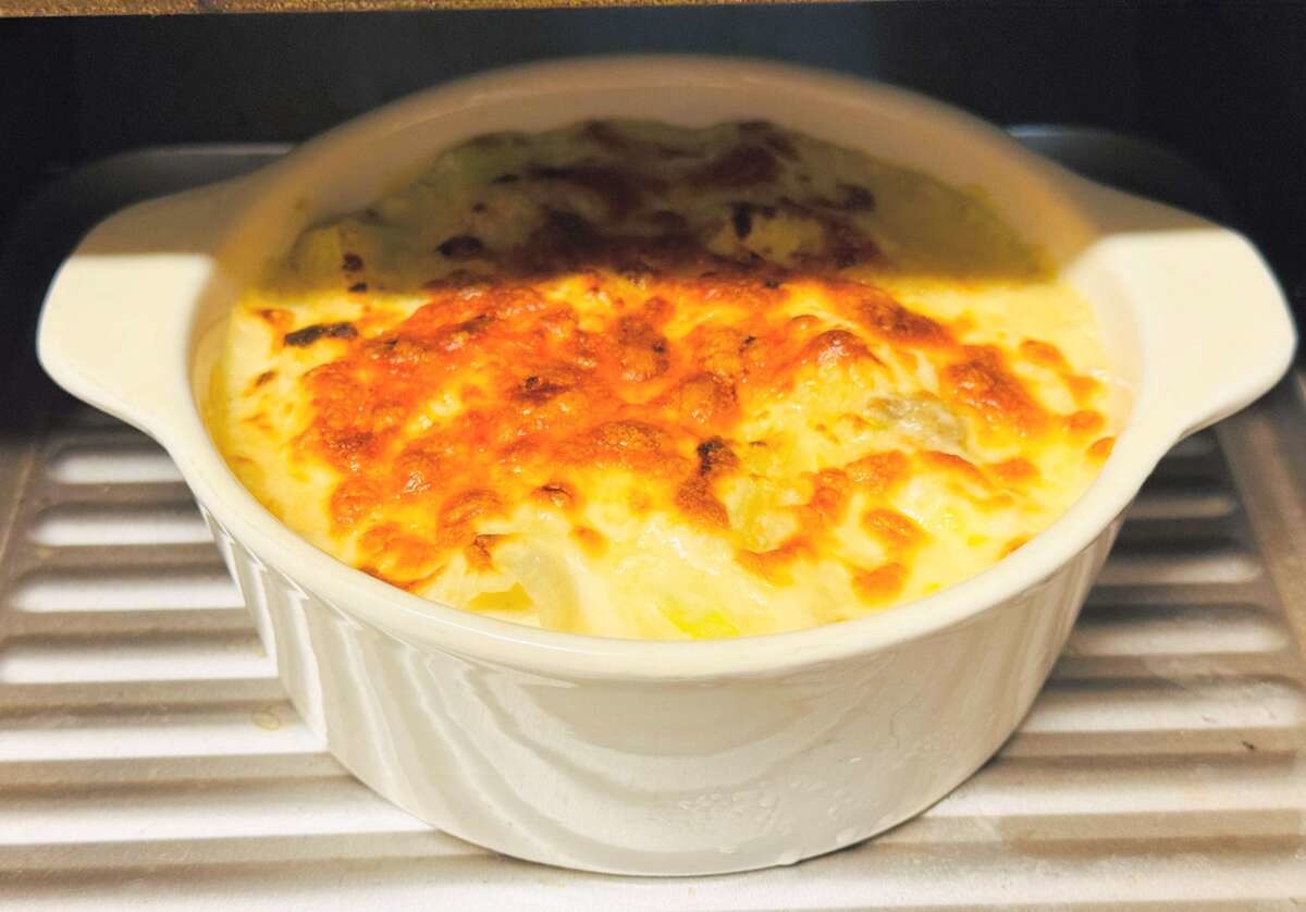 平野レミさん考案『誠に旨いねぎグラタン』