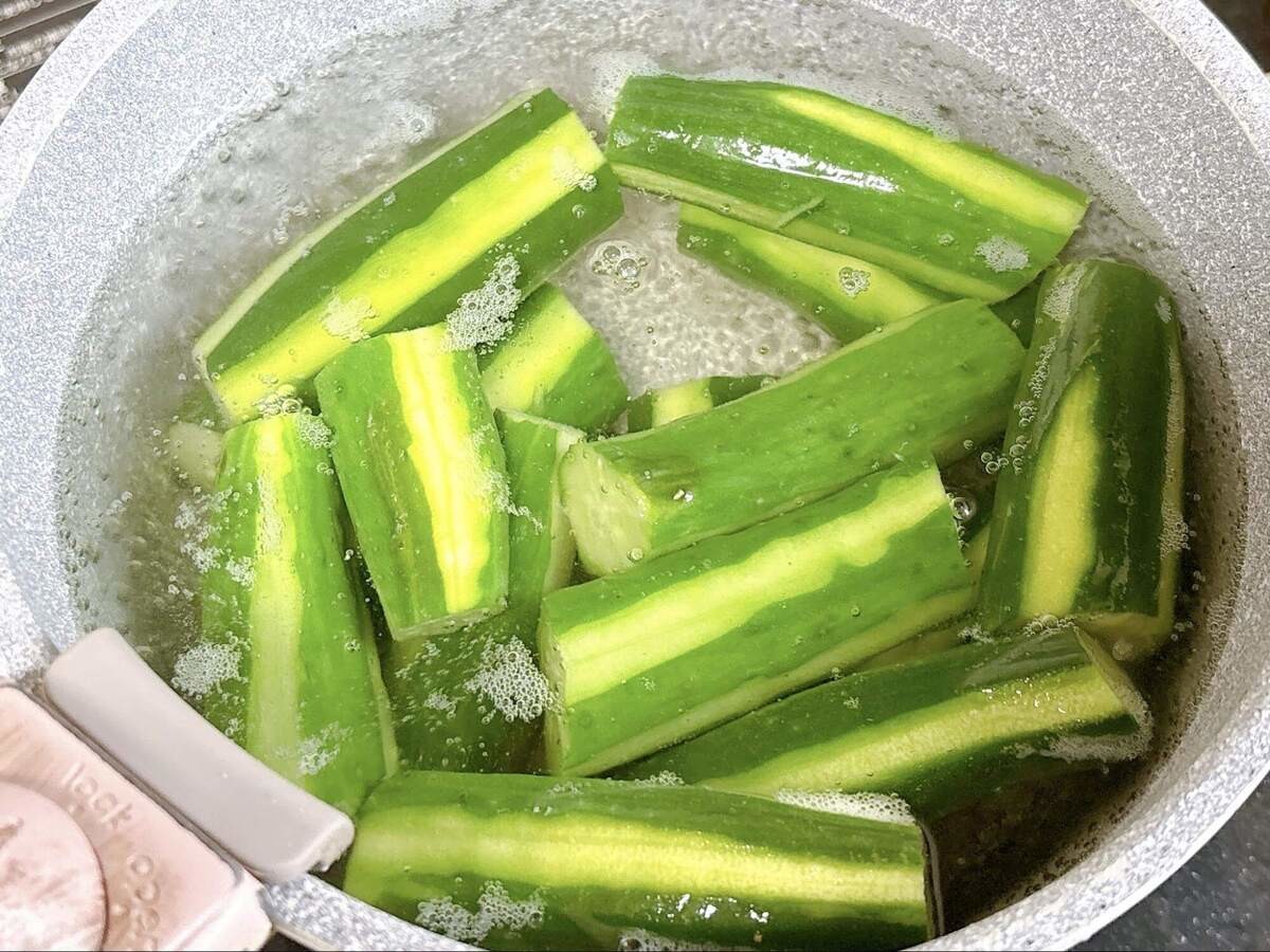 1番美味しくて簡単なきゅうりの一本漬けの作り方！