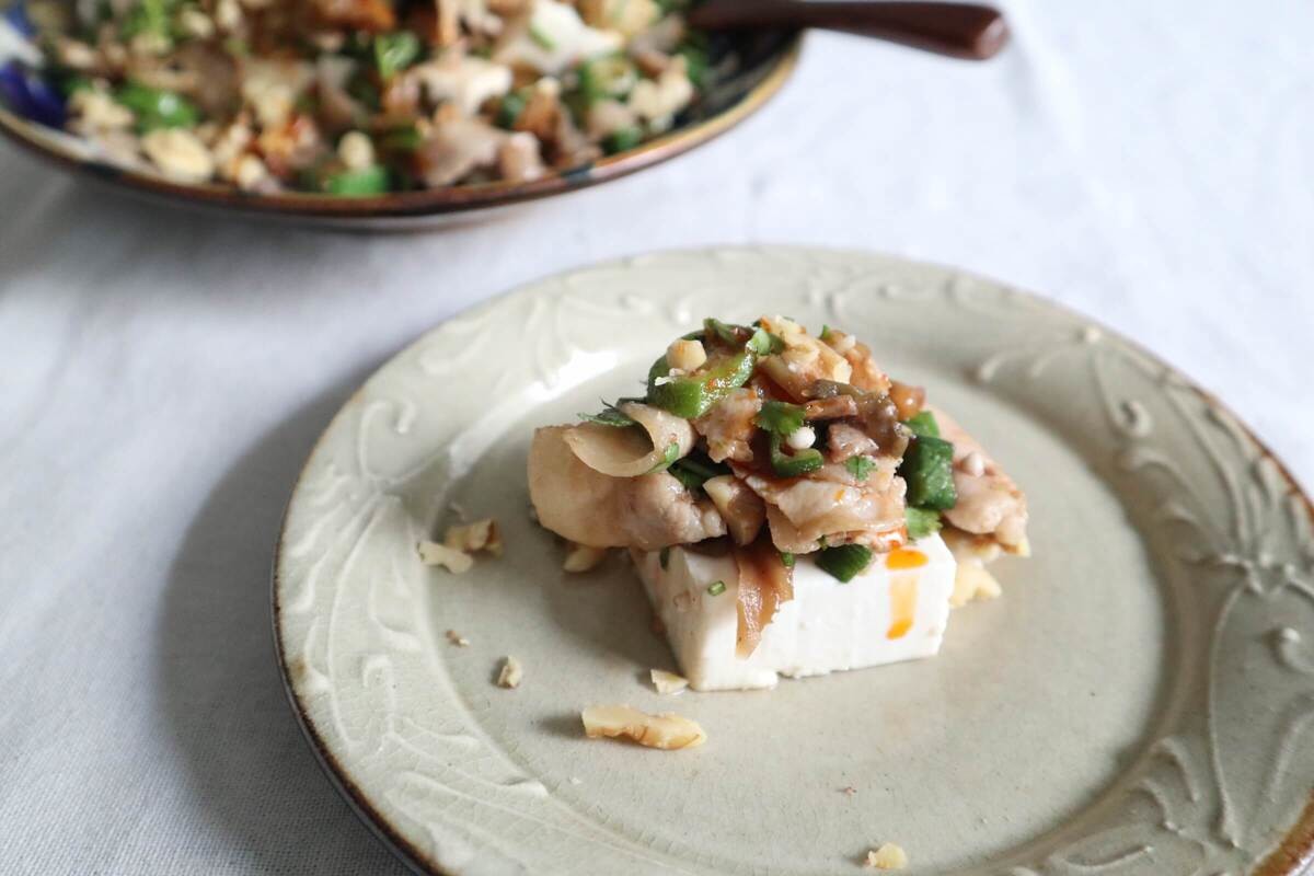 四川風やっこ豆腐