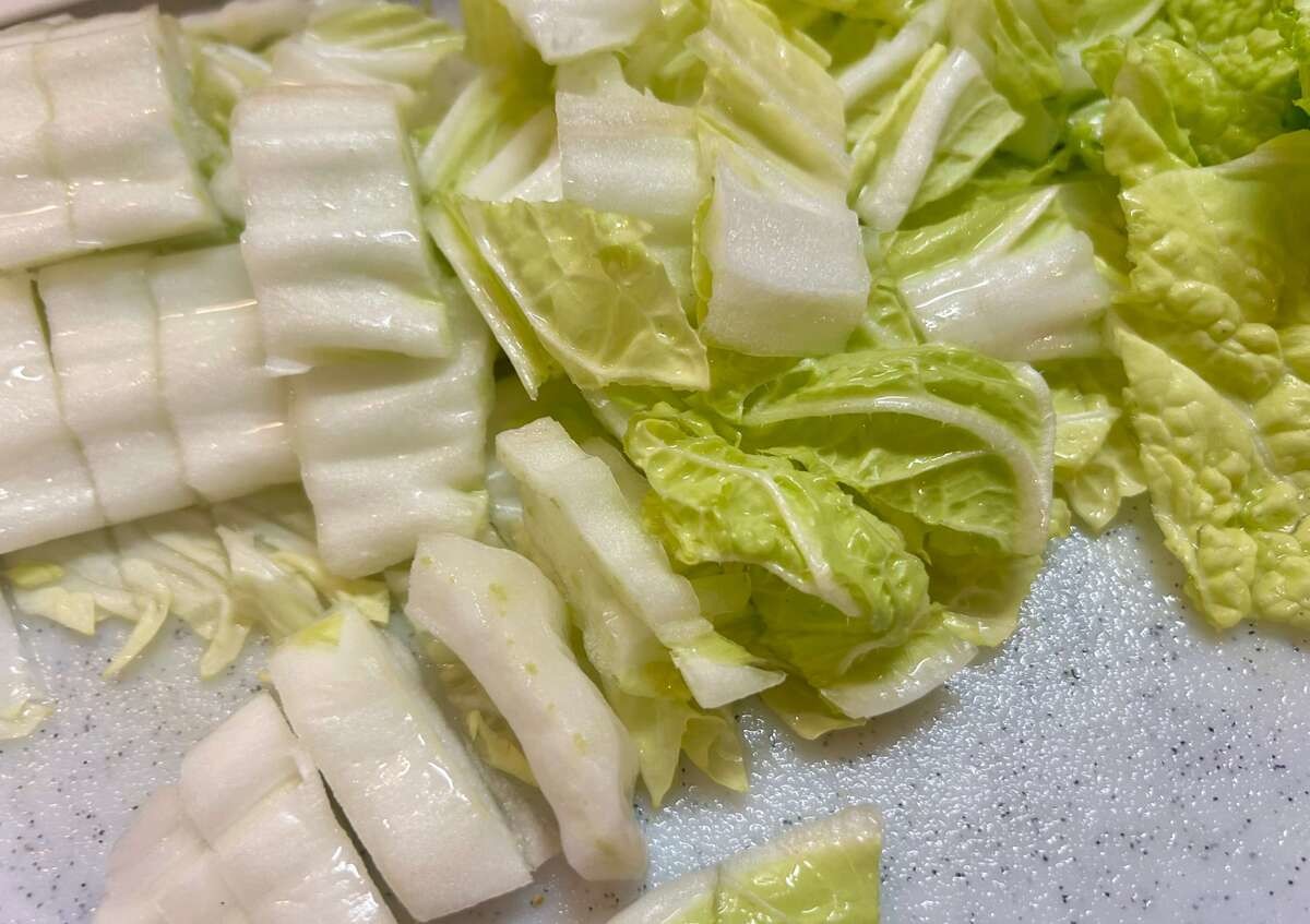 ヒガシマル醤油公式「白菜とさば缶のサラダ」