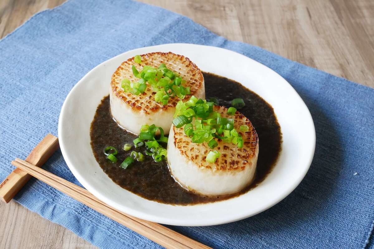 大根ステーキ のりソース