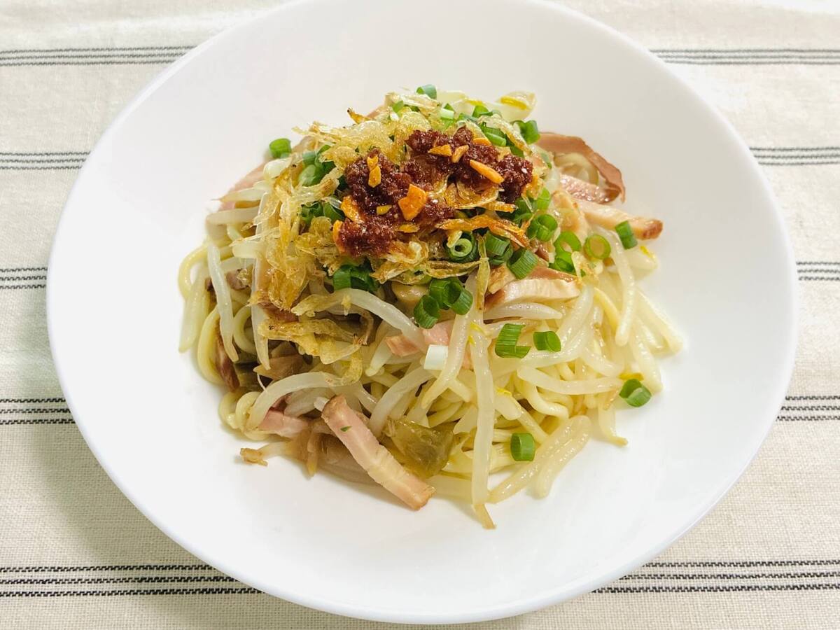 和田明日香さん「和えもやし麺」のレシピ