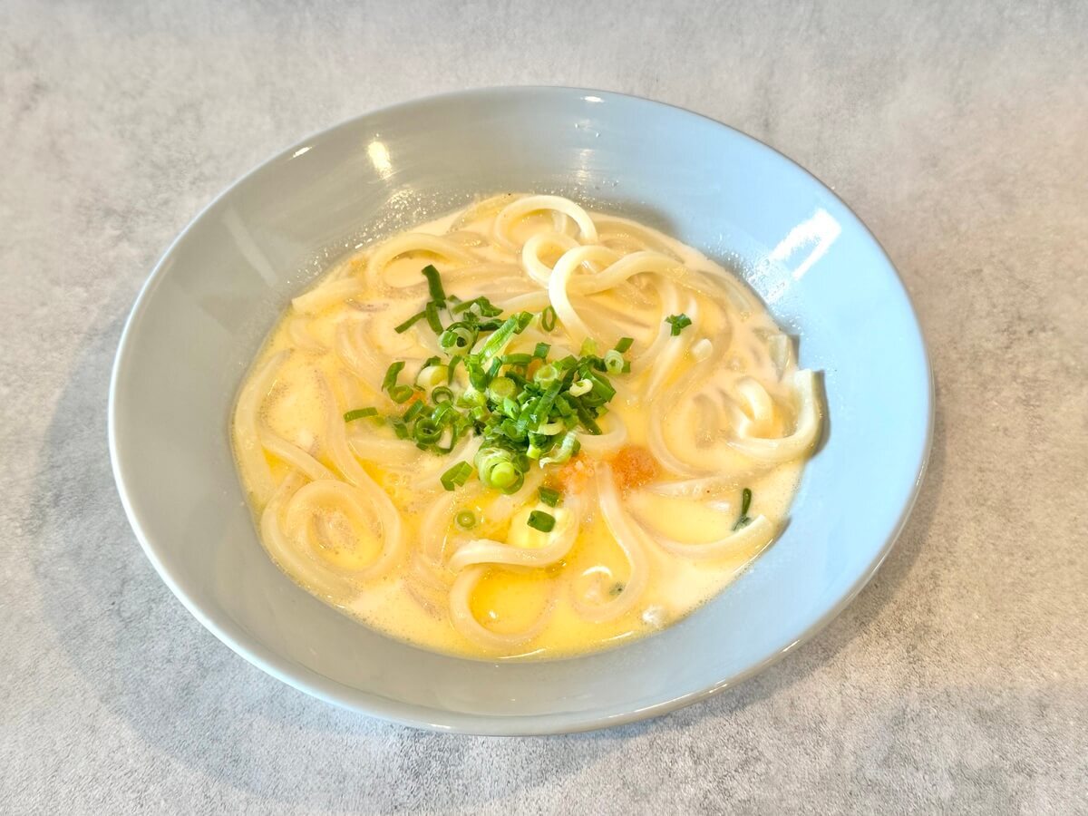 冷凍子ママさん「明太バターうどん」