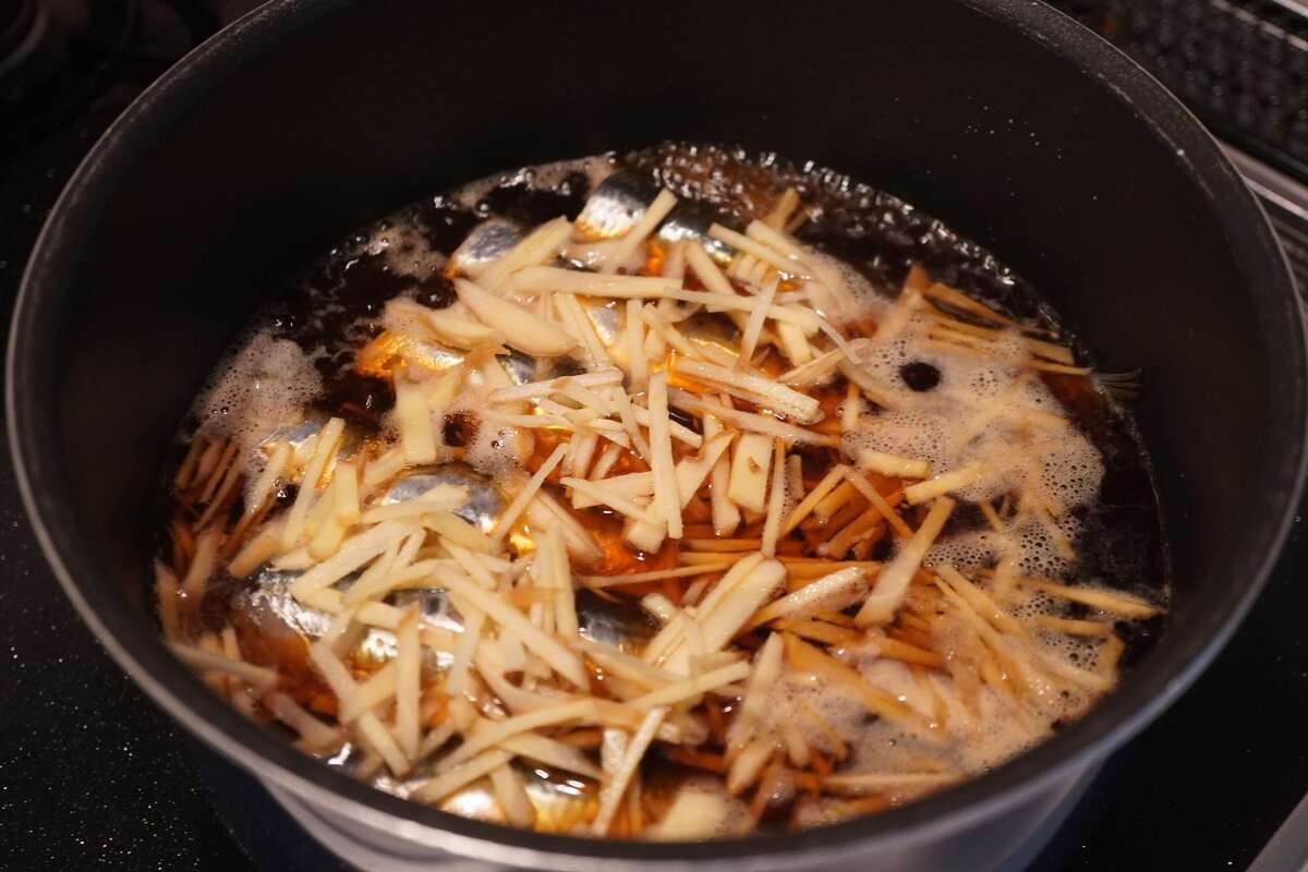 土井善晴さん「いわしのしょうが煮」