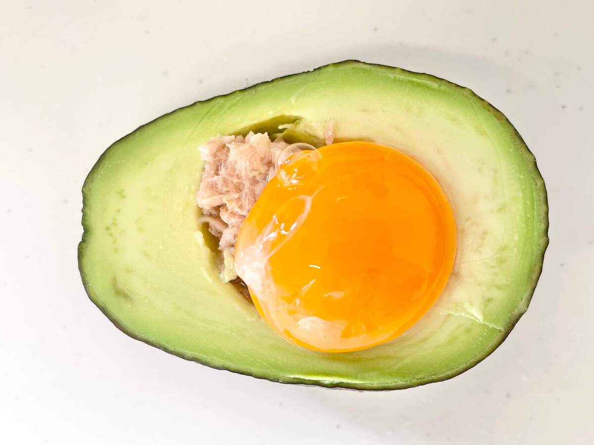 「月見アボカド」