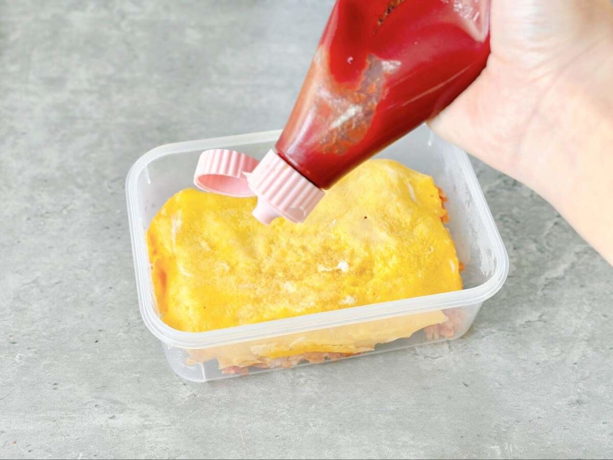 作り置きオムライスのNG行動