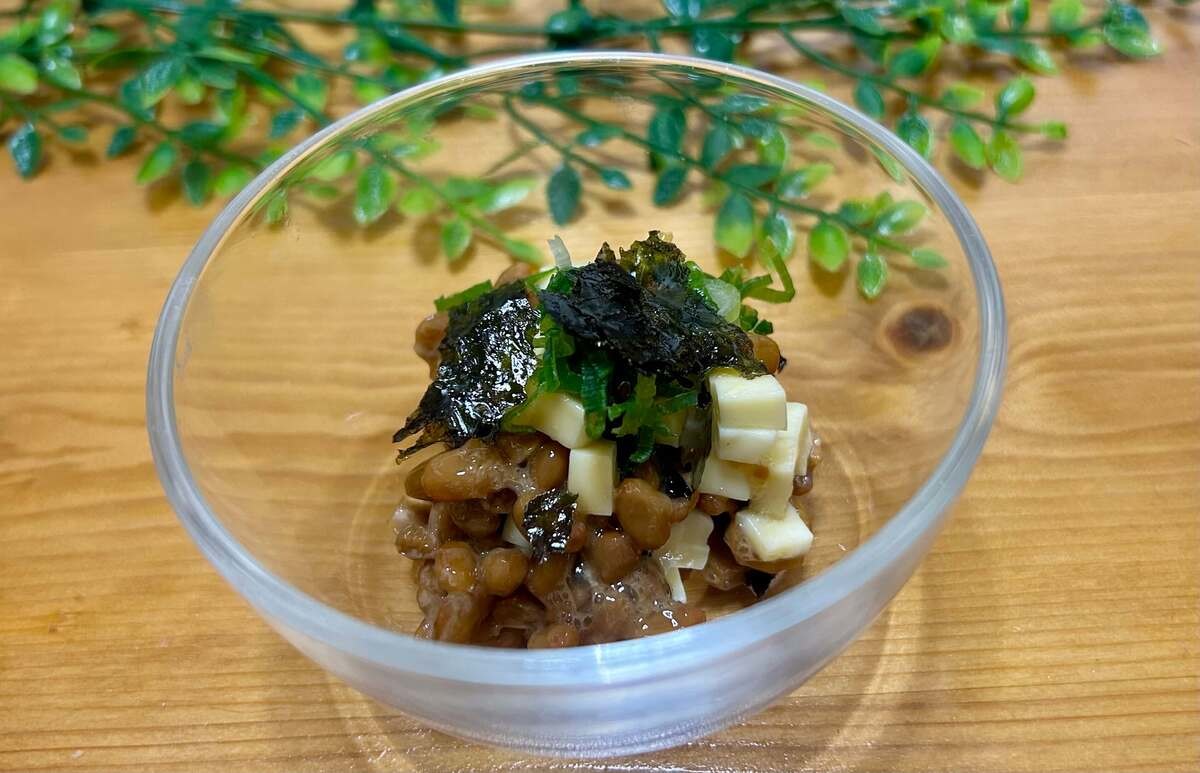 韓国のりチーズ納豆