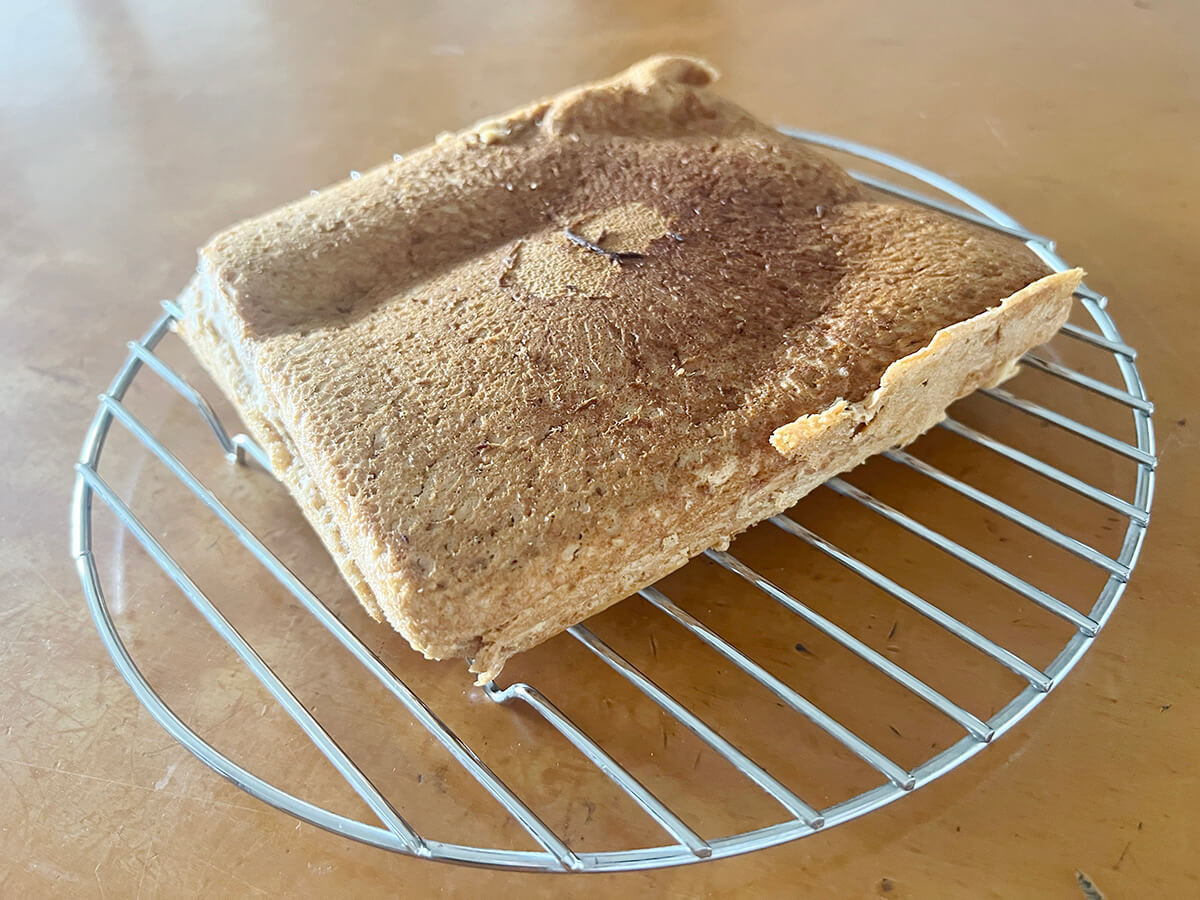 和平フレイズ「玉子焼き器で作るポッポ焼き」のレシピ