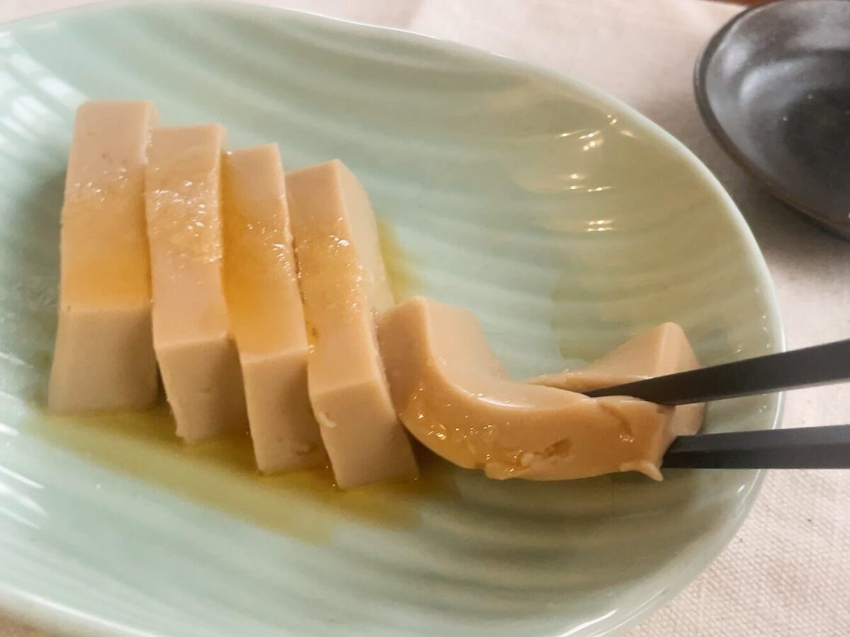 「胡麻豆腐にごま油で“ジェネリック生レバ”」のレシピ