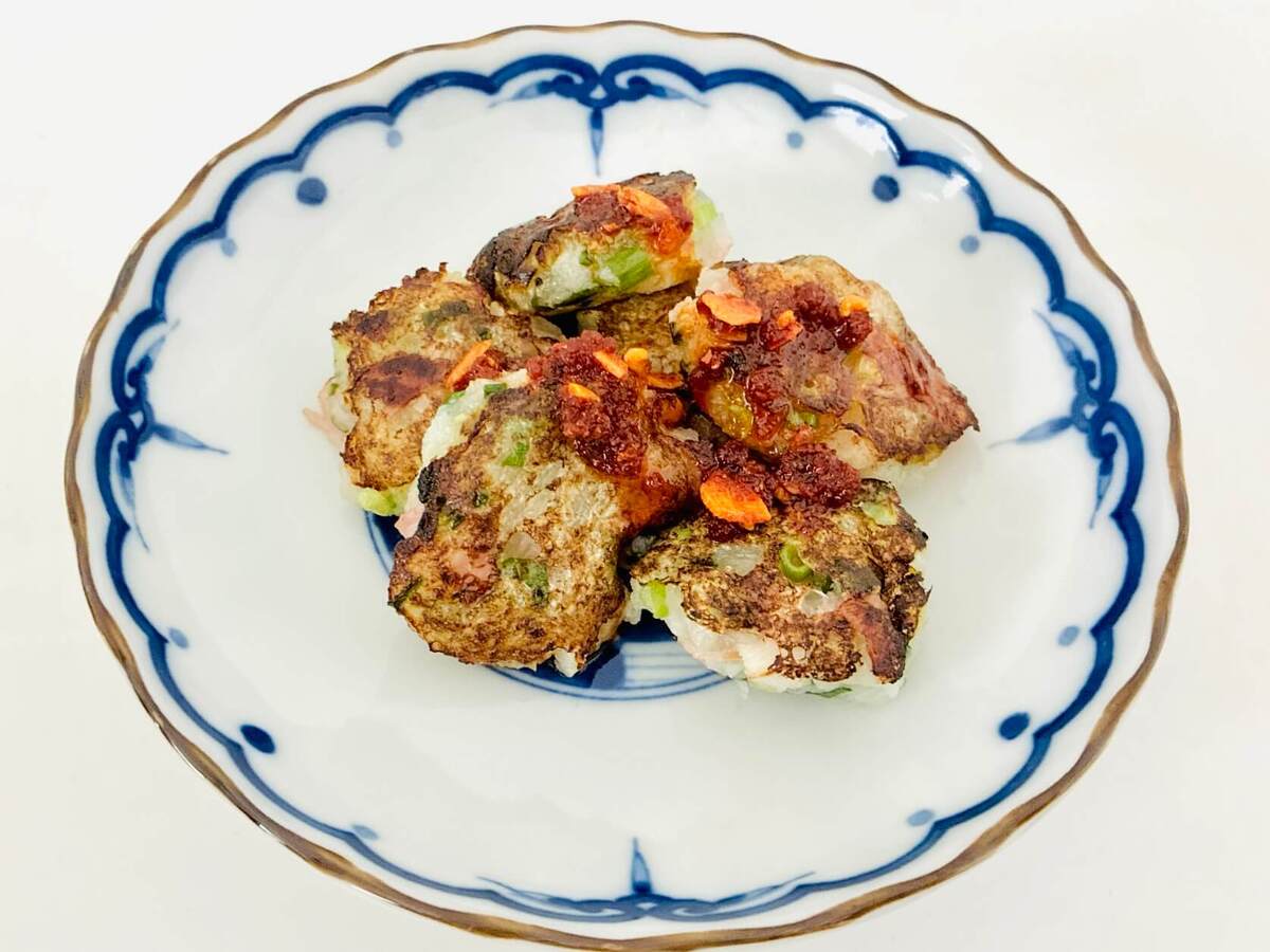 大原千鶴さん「大根もち」