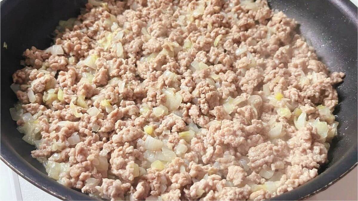 豚と玉ねぎの餡かけ風