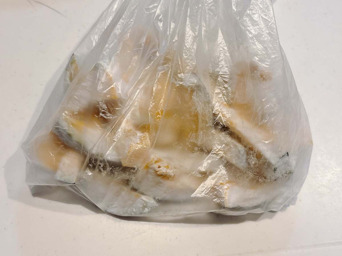 まりこさん「フライドかぼちゃ」