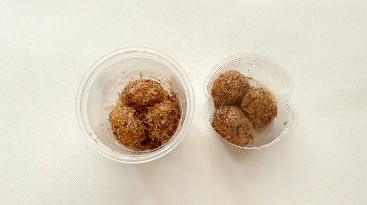 「おかか餅カップ入 チーズ風味クリーム入り」