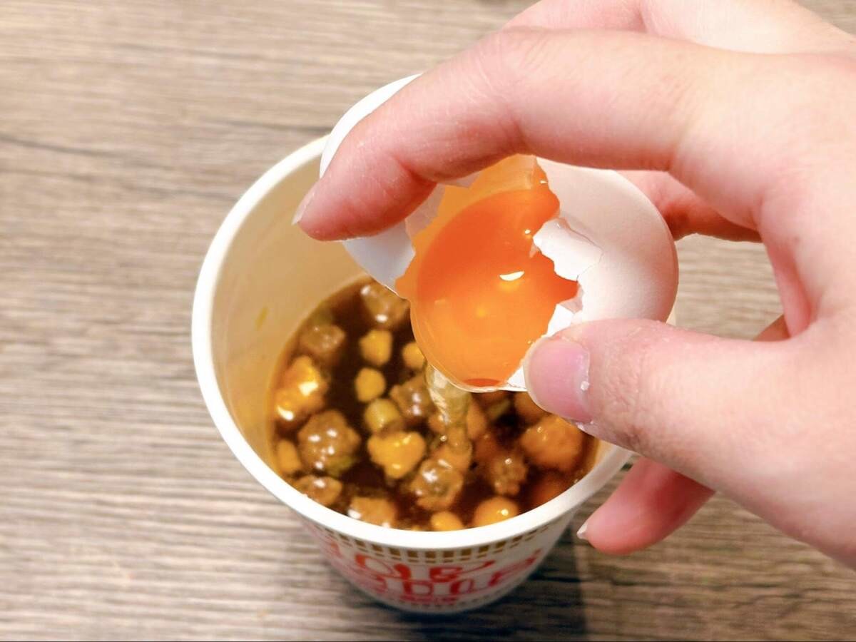 日清食品公式「カップヌードル茶碗蒸し」のレシピ