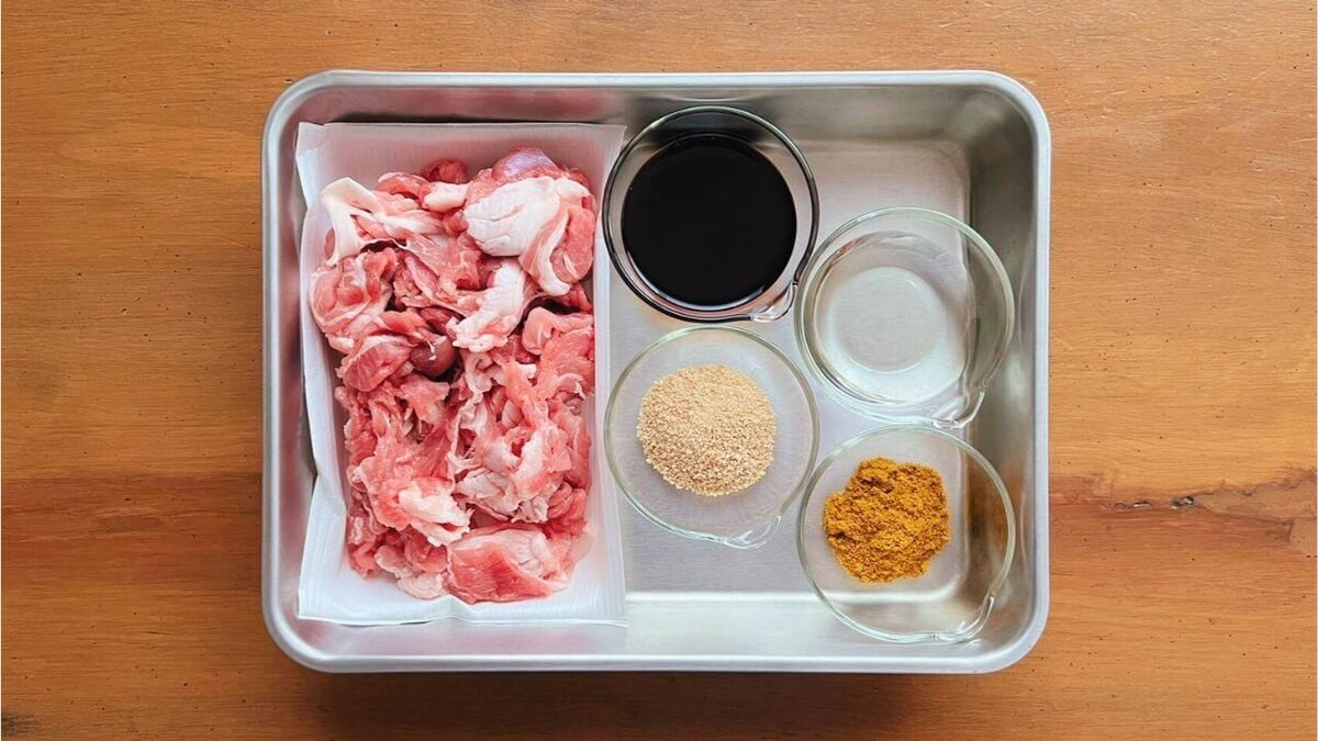 豚こま肉】買ったらコレ作ってーー！！“あの粉”入れて→焼く「夫が