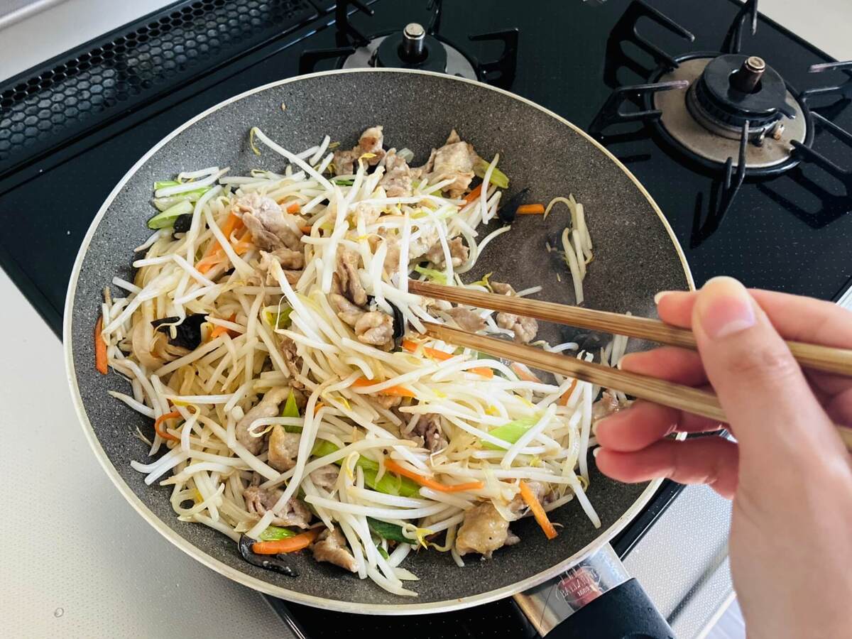 王将風 もやし炒め
