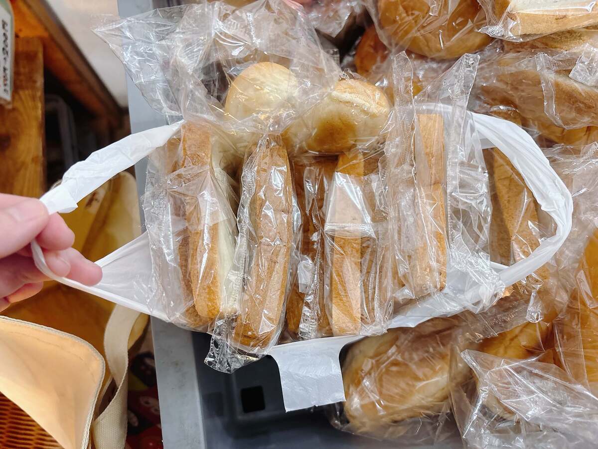 富士食品の「パン詰め放題」