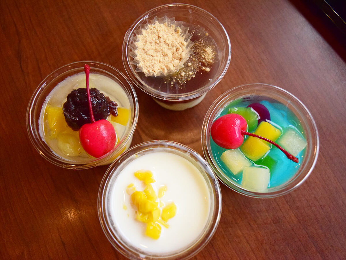 丸亀うどんプリン全4種類を実食