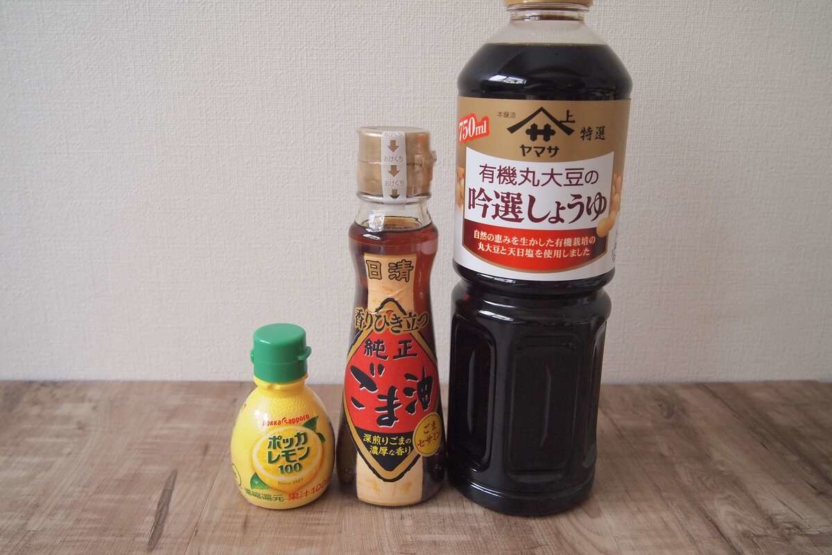 ポン酢はお家にある意外な調味料で代用できる？