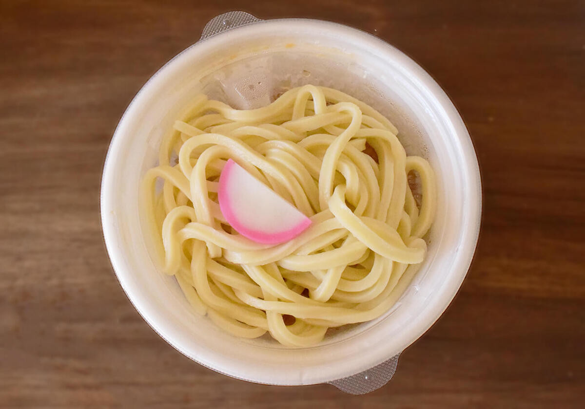 丸亀製麺「大海老天と本ずわい蟹の玉子あんかけうどん」